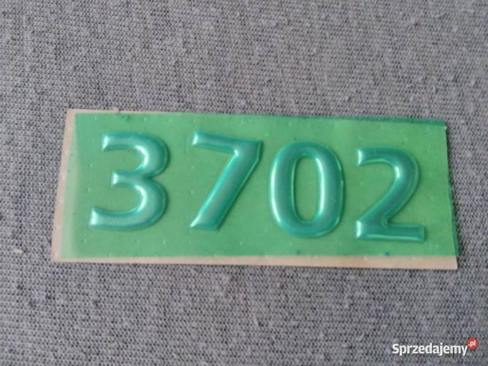 Ursus 3702 naklejka żelowa oryginalna Lublin