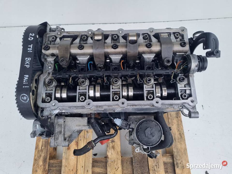 SILNIK VW Passat B6 20 TDI 140 ładnie pracuje osobowe Rudka