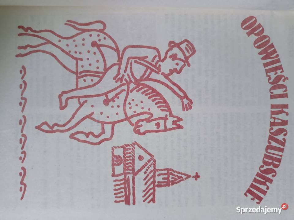 Złota przędza bajki kaszubskie książki Rok wydania 1986 Warszawa