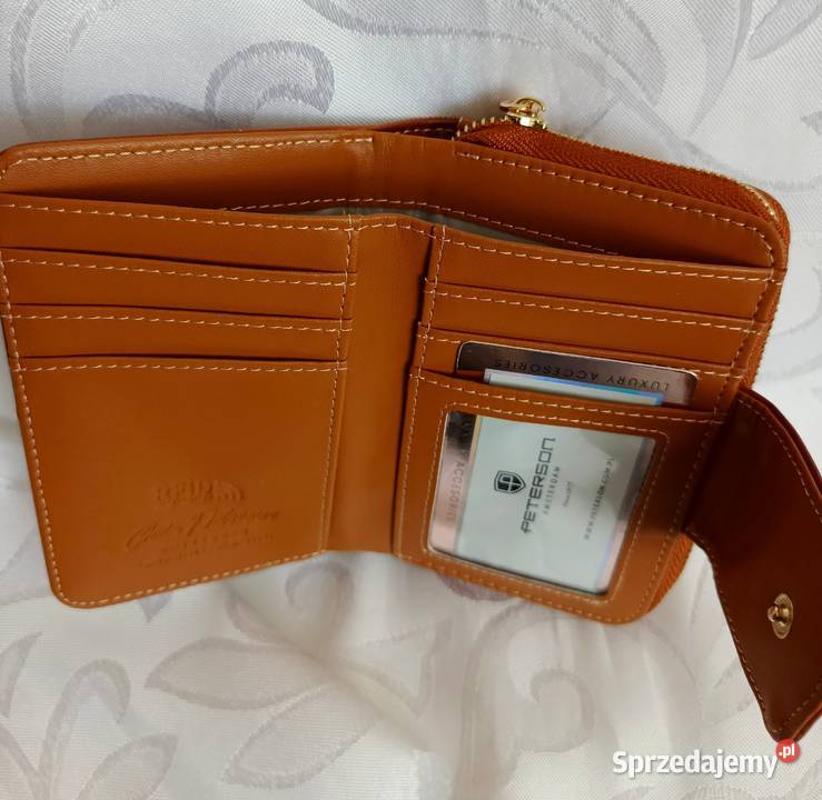 Portfel damski z systemem stop RFID Łódź sprzedam