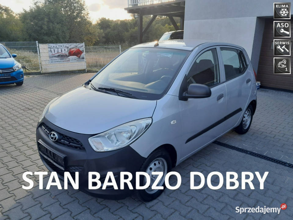 Hyundai i10 1.1i LIFT klima 5 drzwi stan BDB I (2008-2013)