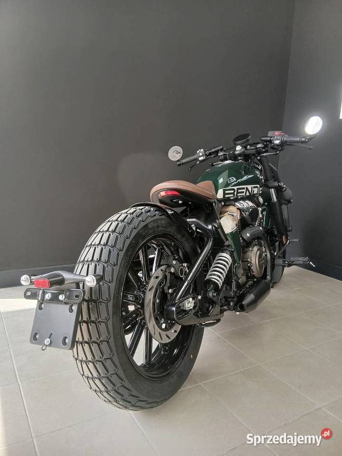 Motocykl Benda Napoleon Bob 125 retro green 2026 1km Nowy Sącz