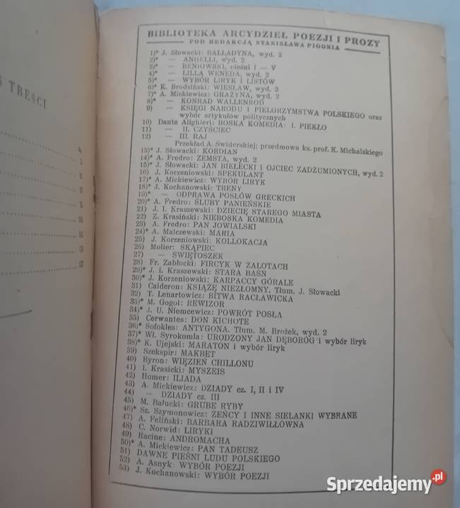 Juliusz Słowacki Balladyna Wyd MKot Kraków 1948 Koźminek