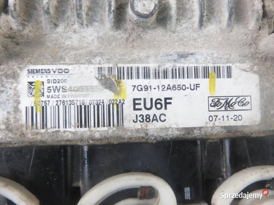 STEROWNIK FORD MONDEO IV 20 TDCi 7G9112A650UF