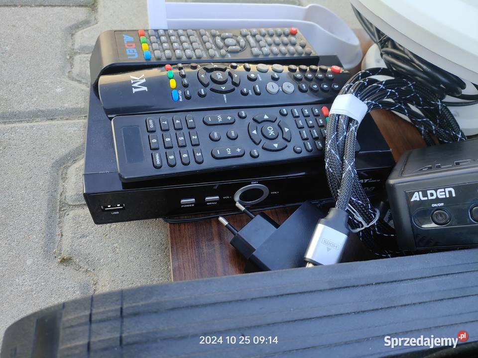 kompletny zestaw satelitarny firmy Alden wielkopolskie sprzedam