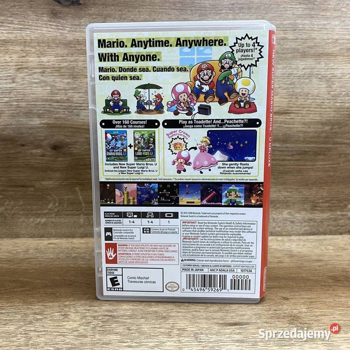 Nowy Super Mario Bros U Deluxe Łańcut