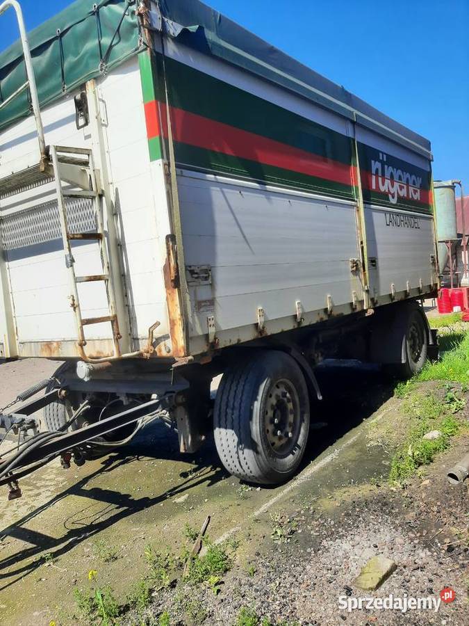 Przyczepa ciężarowa 20 ton z wydmuchem wywrotka wywrotki Lubawa