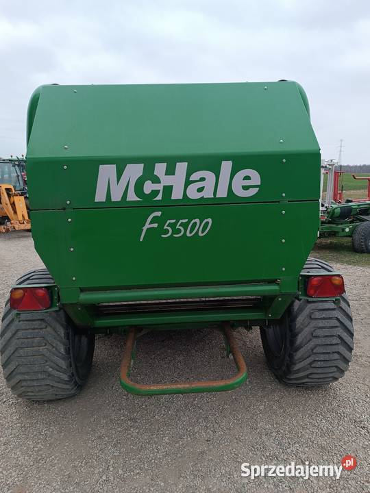 Sprzedam Mchale F5500 2017 nieuszkodzony Rolujące (belujące) Suwałki