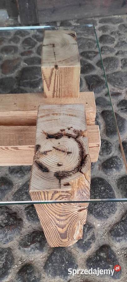 Stolik kawowy ława stare drewno Kamieńczyk