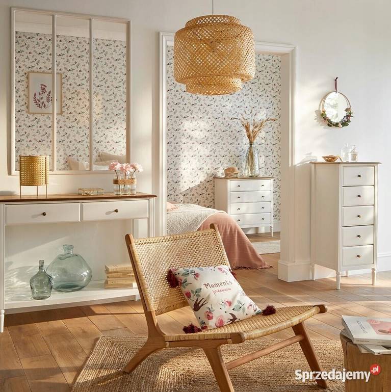 Lampa sufitowa wisząca nowoczesna BAMBUS BOHO Choroszcz