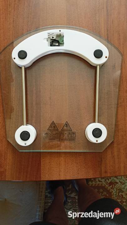 Elektroniczna waga łazienkowa szklana Kłodzko