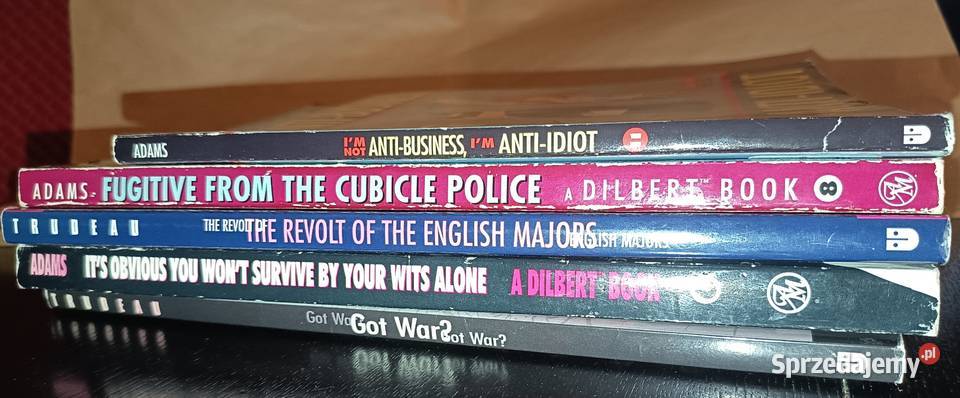 komiksy ENGLI Scott Adams GB Trudeau Dilbert Rzeszów