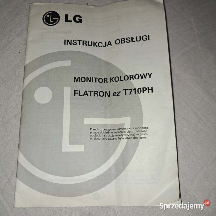 LG MONITOR KOLOROWY FLATRON ez T710PH regulowana wysokość Zabrze