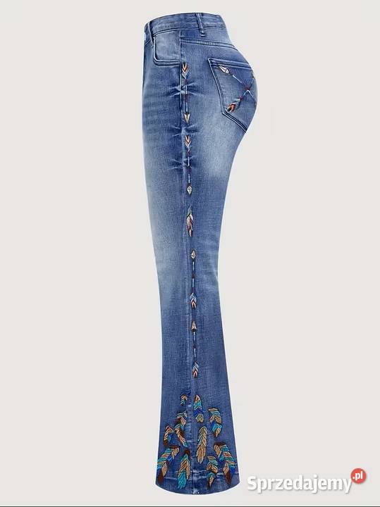 spodnie damskie z elastynem Rozmiar 34(XS) Bydgoszcz