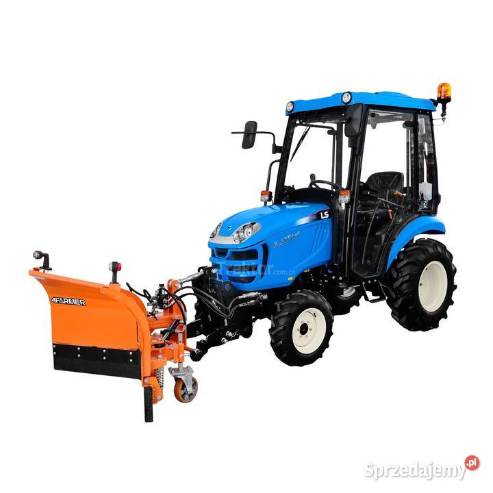 LS Tractor XJ25 HST 4x4 244 CAB pług do śniegu Tajęcina
