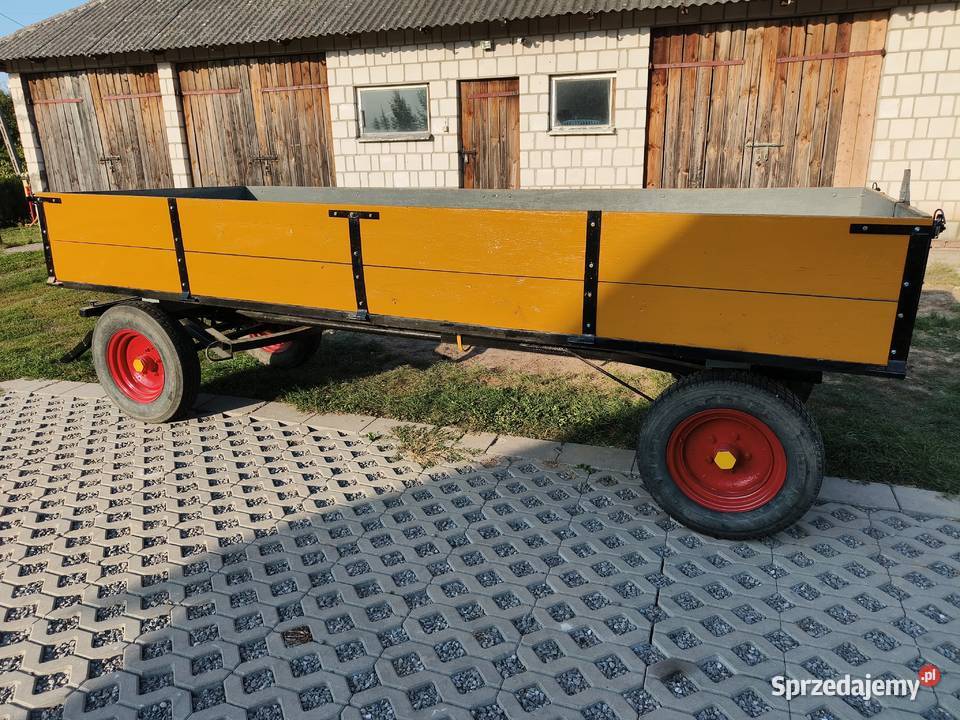 Wóz przyczepa nieuszkodzony lubelskie Gorzków-Wieś sprzedam