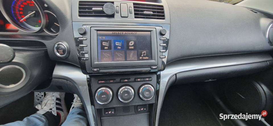 Mazda 6 GH LIFT kombi DYNAMIC Sport PIĘKNA 18 komputer pokładowy