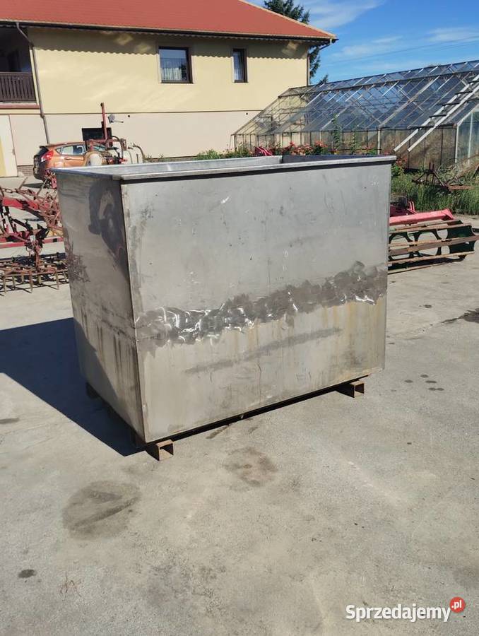 Zbiornik kwasoodporny 1800 l lubuskie Międzyrzecz-Wybudowanie