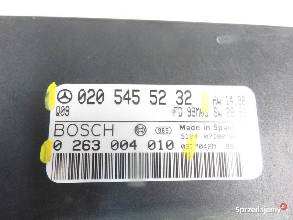 MODUŁ PDC MERCEDESBENZ KLASA S coupe C215 sprzedam