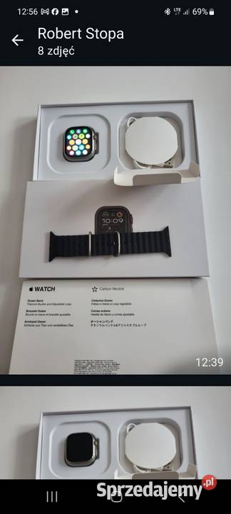 Watch ultra 2 Elbląg sprzedam