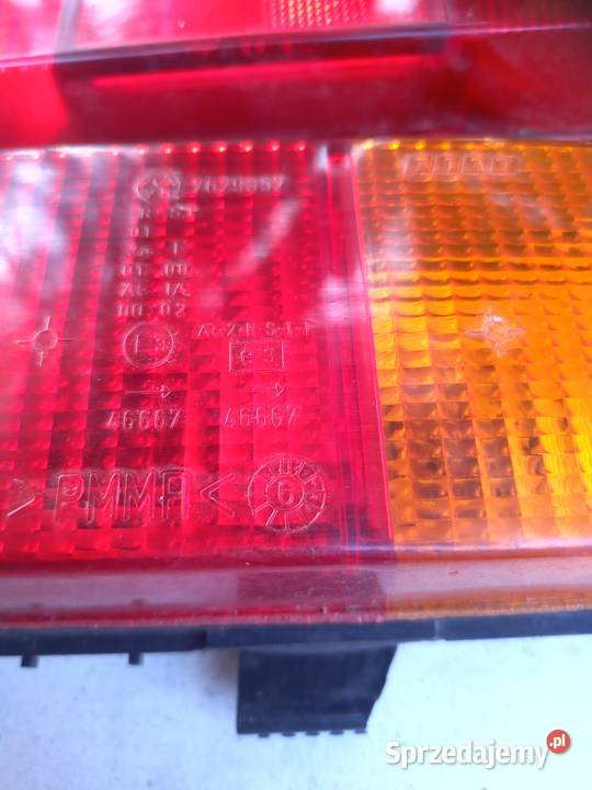 Fiat Cinquecento lampy tył osobowe
