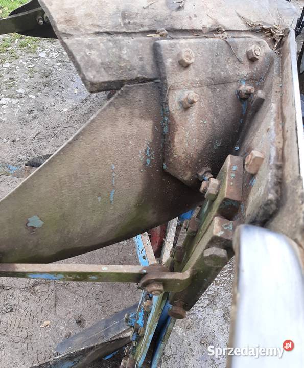 Pług 2 skibowy obrotowy brenig nieuszkodzony Milówka
