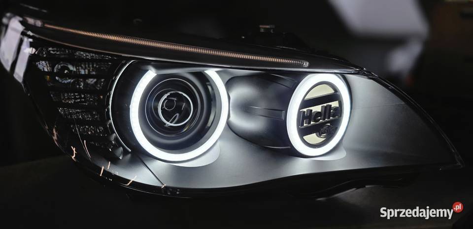 Reflektory BMW E60 E61 LCI LIFT biled skrętne opolskie Kielcza sprzedam