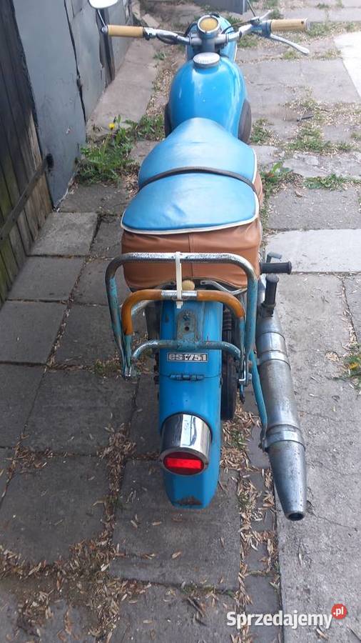 MZ ES 1751 Jaskółka Lakier OryginalnyPali Jeździ MZ Turek