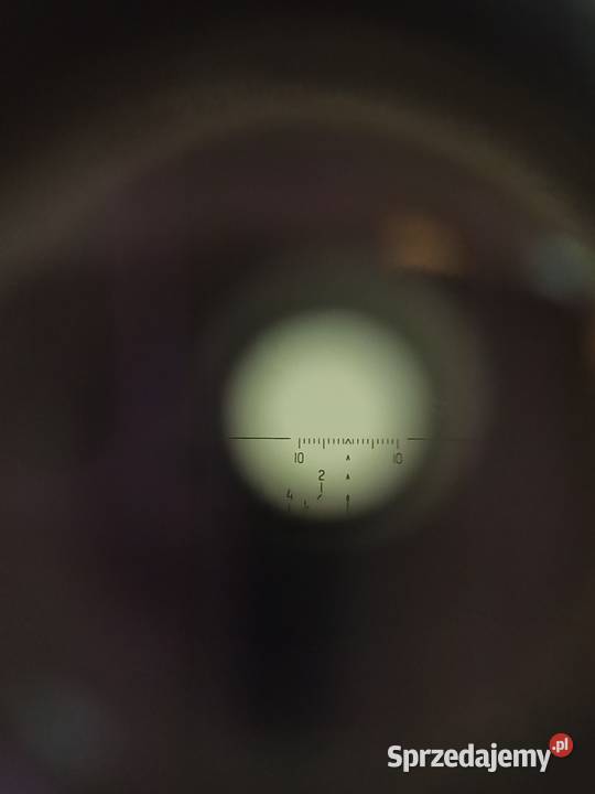 Luneta celownicza PSO1 srebrna kolekcjonerska łódzkie Skierniewice