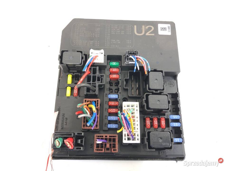 SKRZYNKA BEZPIECZNIKÓW NISSAN LEAF ZE0 Skrzynki bezpieczników Części samochodowe