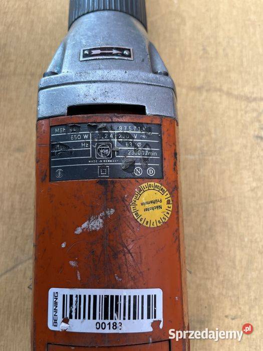 Szlifierka trzpieniowa prosta Fein 650 W 23 000
