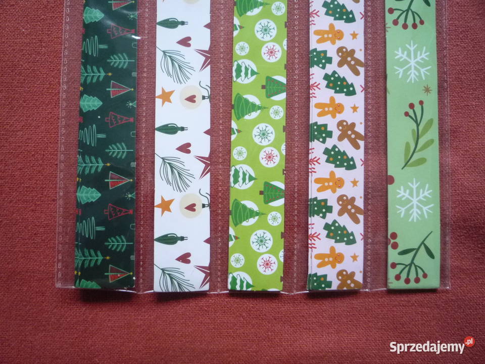 Papier świąteczny do wykonania łąńcucha na