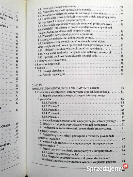 Komunikacja w relacjach niesienia pomocy L Szczecin sprzedam