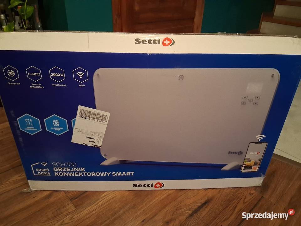 Grzejnik konwektorowy Setti Smart Sch700 wifi Grzejniki Głogowo