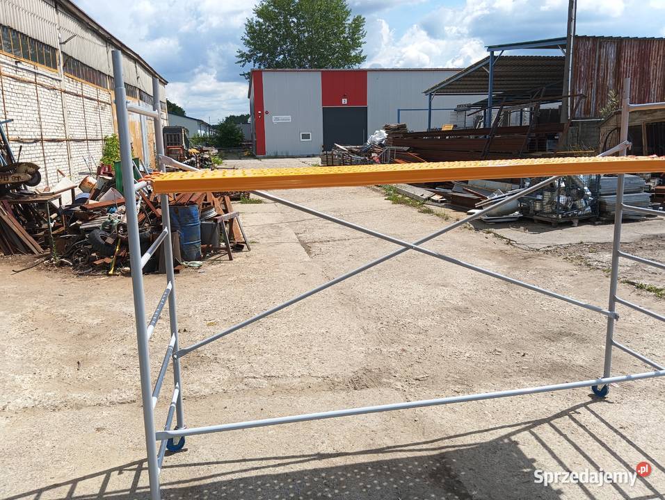 Rusztowanie elewacyjne drabinkowe modułowe