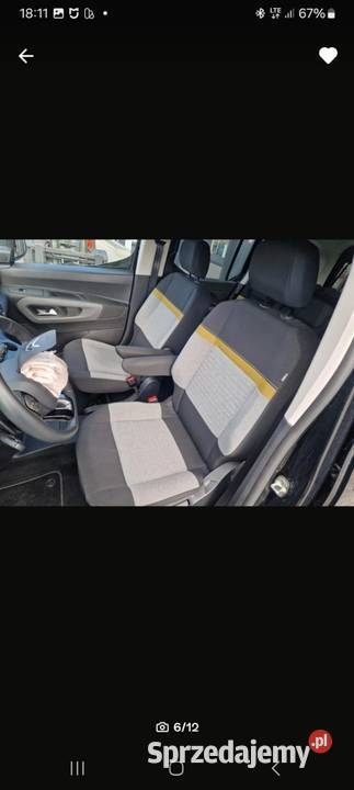 Citron Berlingo Automat 108tyskm z Niemiec 21r wielkopolskie Dobrzyca