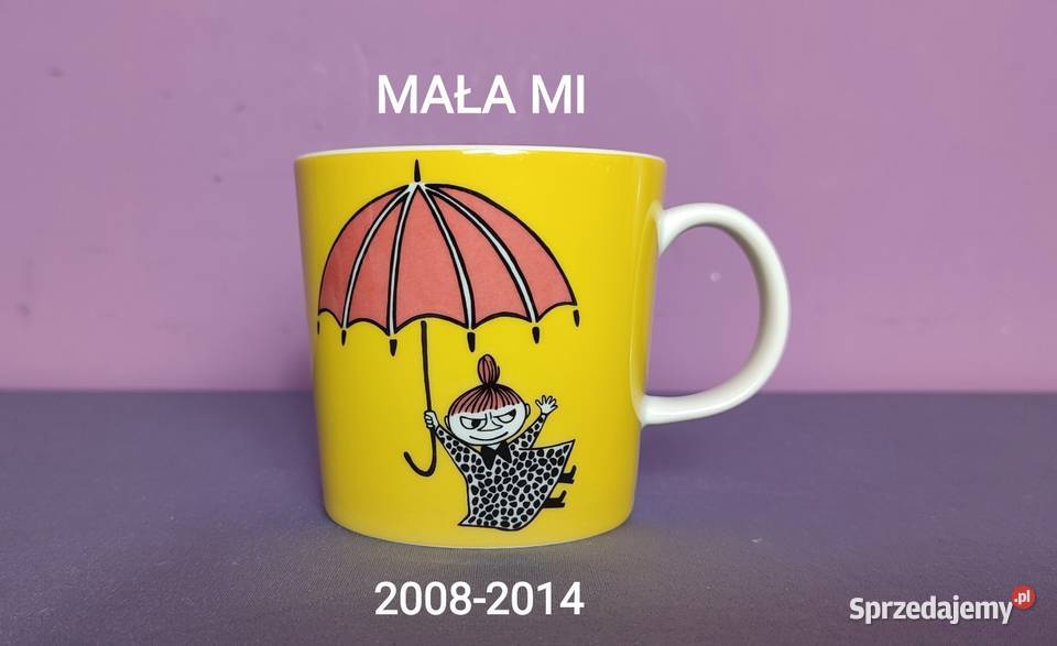 Muminki KUBEK Moomin Arabia MAŁA MI żółta w Pozostałe Jasień