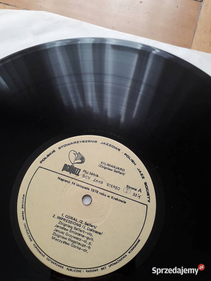 Zbigniew Seifert KILIMANJARO komplet 2 płyty Szczecin