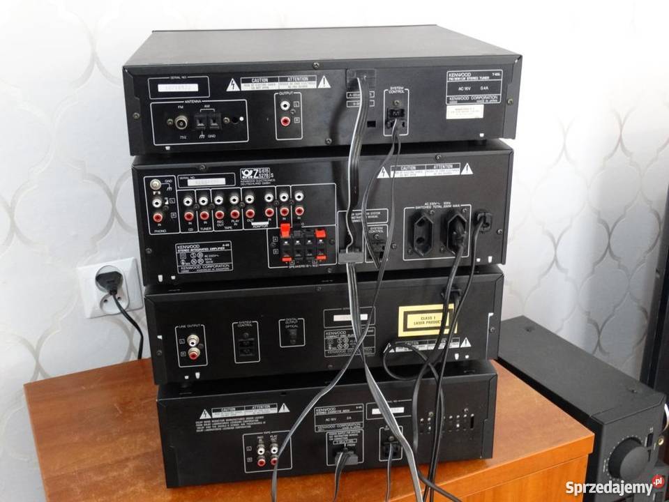 Wieża Kenwood 4 segmentymocna WYSYŁKA Jasło sprzedam