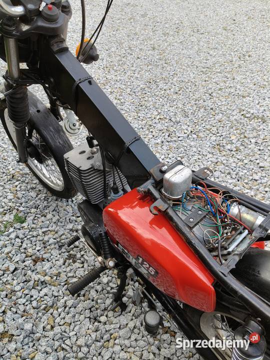 Motocykl MZ ETZ 125 z dokumentami do rejestracji Kalisz sprzedam