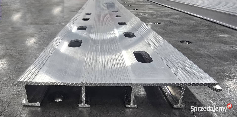 Deska podłogowa aluminiowa 200x2100mm grubość
