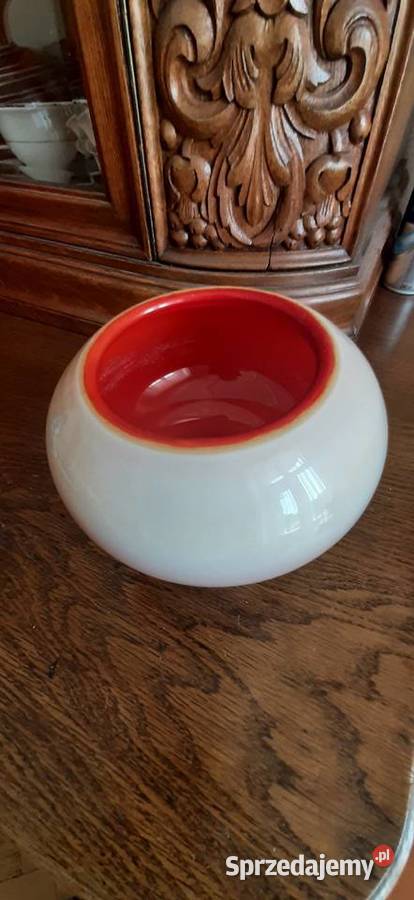 Wazonik że szkła kolorowego