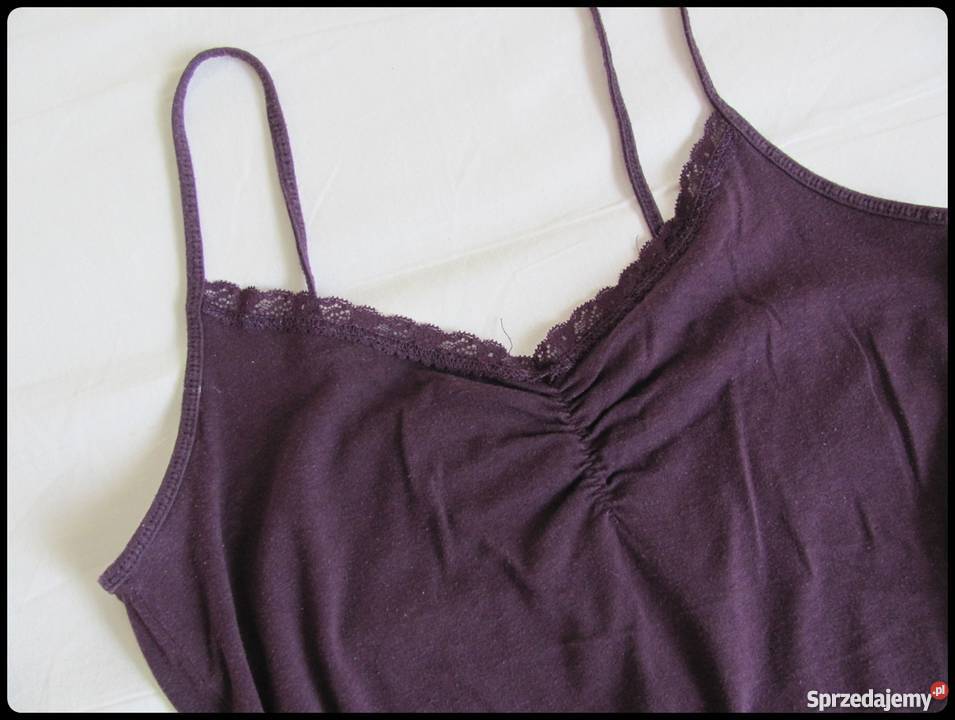 podkoszulka koszulka body fioletowa 40 L 42 XL Bluzki i koszule Płock