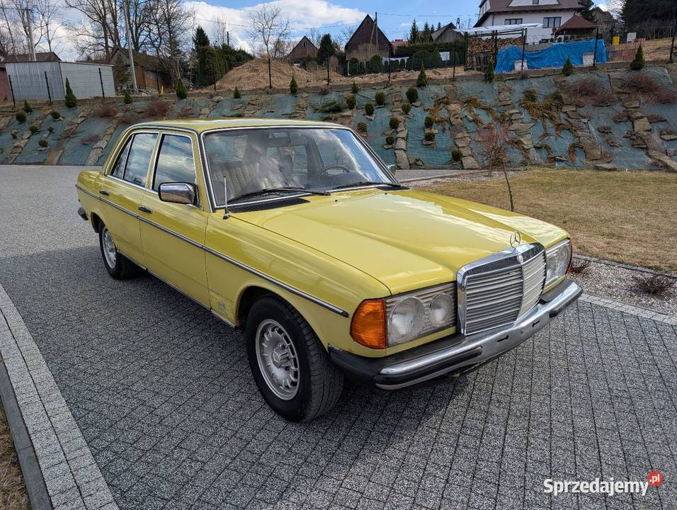 Mercedes Benz W123 300 Diesel z klimatyzacją 80KM Poręba Wielka