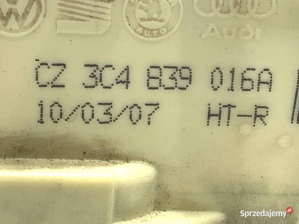 ZAMEK DRZWI PRAWY TYŁ AUDI Q7 4L SUV 3C4839016A Karoseria