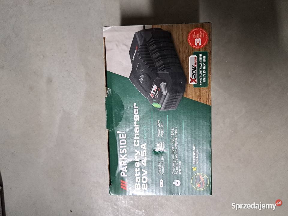 sprzedam baterie parkside 4 aha 20v plus sprzedam