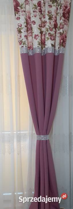 Zasłony 2 sztuki kwiat angielski Mława