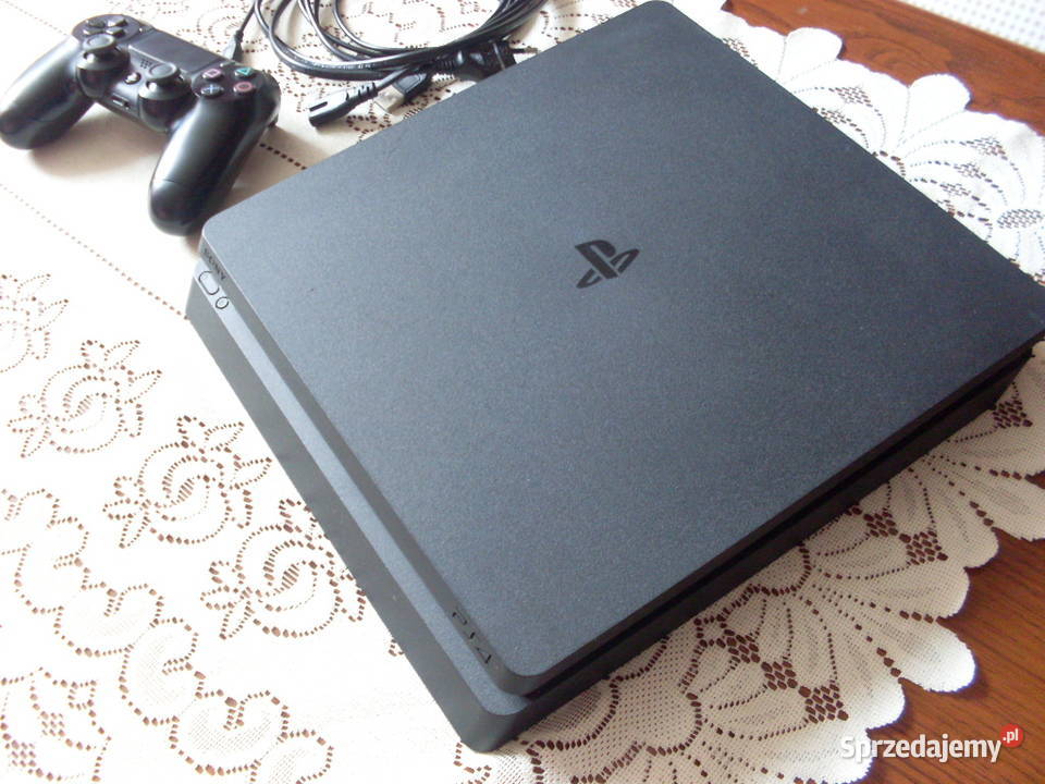 Konsola PlayStation 4 slim pad gry Łańcut