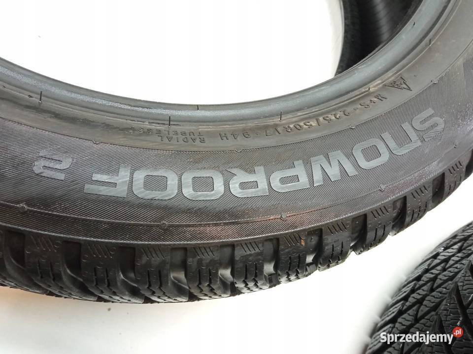 2x OPONA ZIMOWA NOKIAN SNOWPROOF 2 22550R17 2323