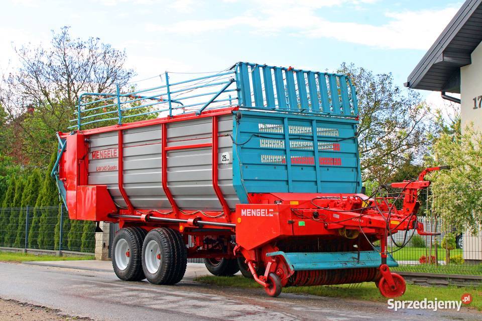 Przyczepa samozbierająca Mengele LAW 345 TANDEM Gorzkowice